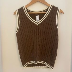 NWT john galt sweater vest